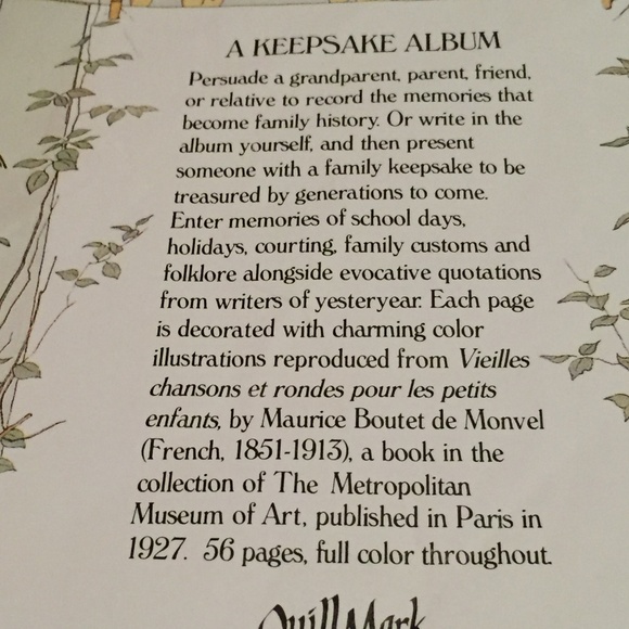 METROPOLITAN MUSEUM OF MODERN ART KEEPSAKE ALBUM MAURICE BOUTET DE MONVEL 1984 - Picture 4 of 17